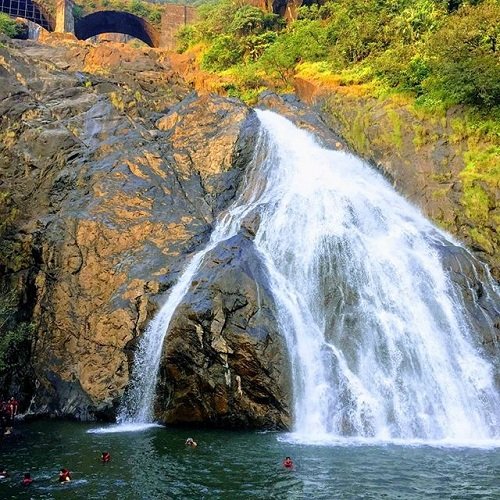 Dudhsagar Waterfall In Goa